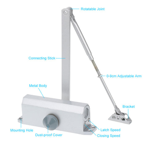 Automatic Hydraulic Arm Door Closer